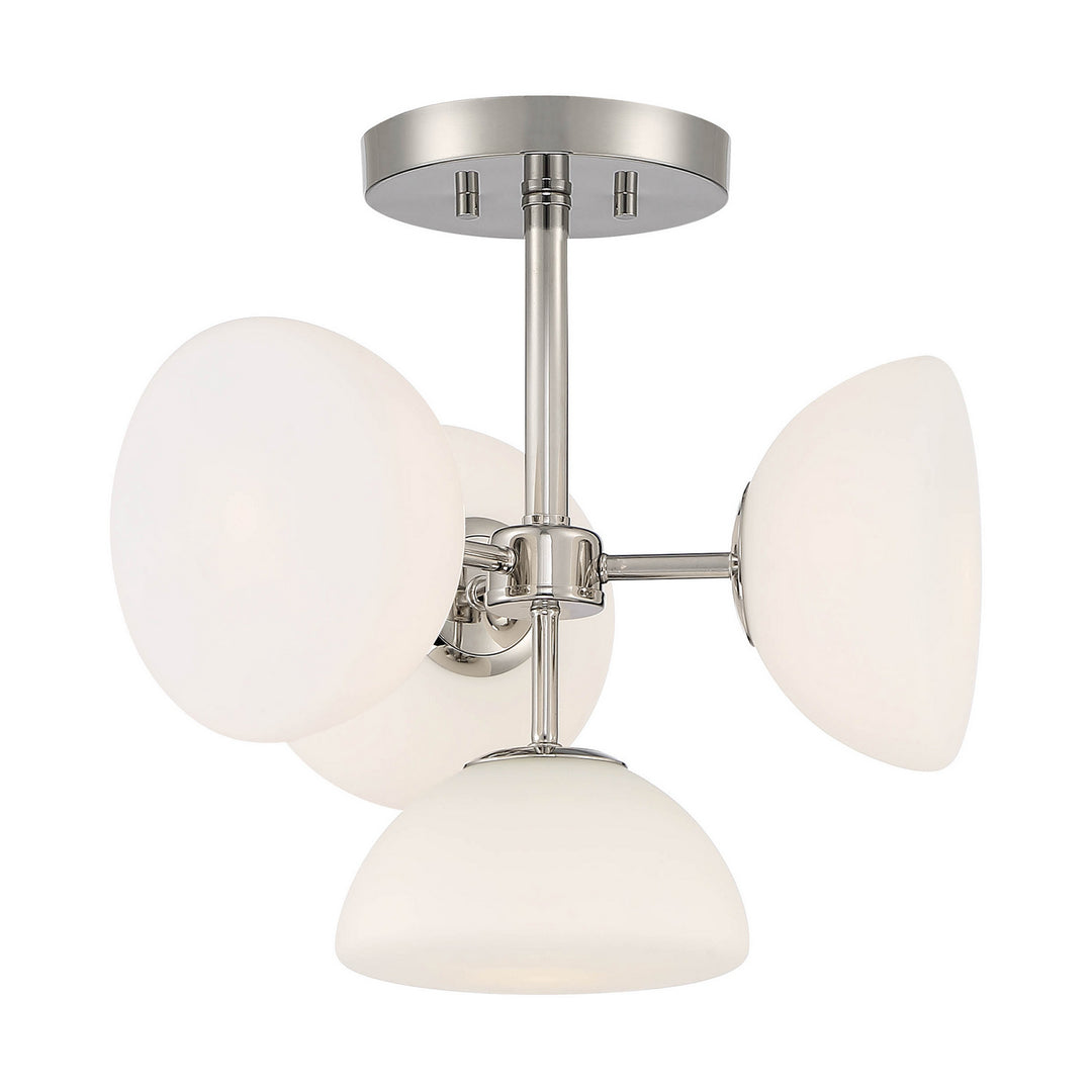 Designers Fountain Zio D270H-4CH-PN Pendant Light - Polished Nickel