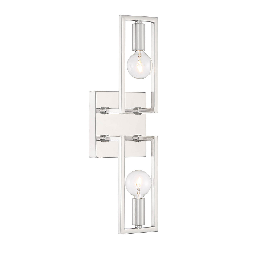 Designers Fountain Finni D271C-2WS-PN Wall Light - Polished Nickel
