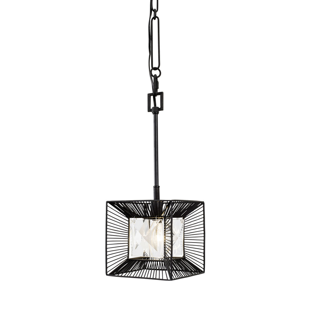 Varaluz Arcade 366M01CB Pendant Light - Carbon
