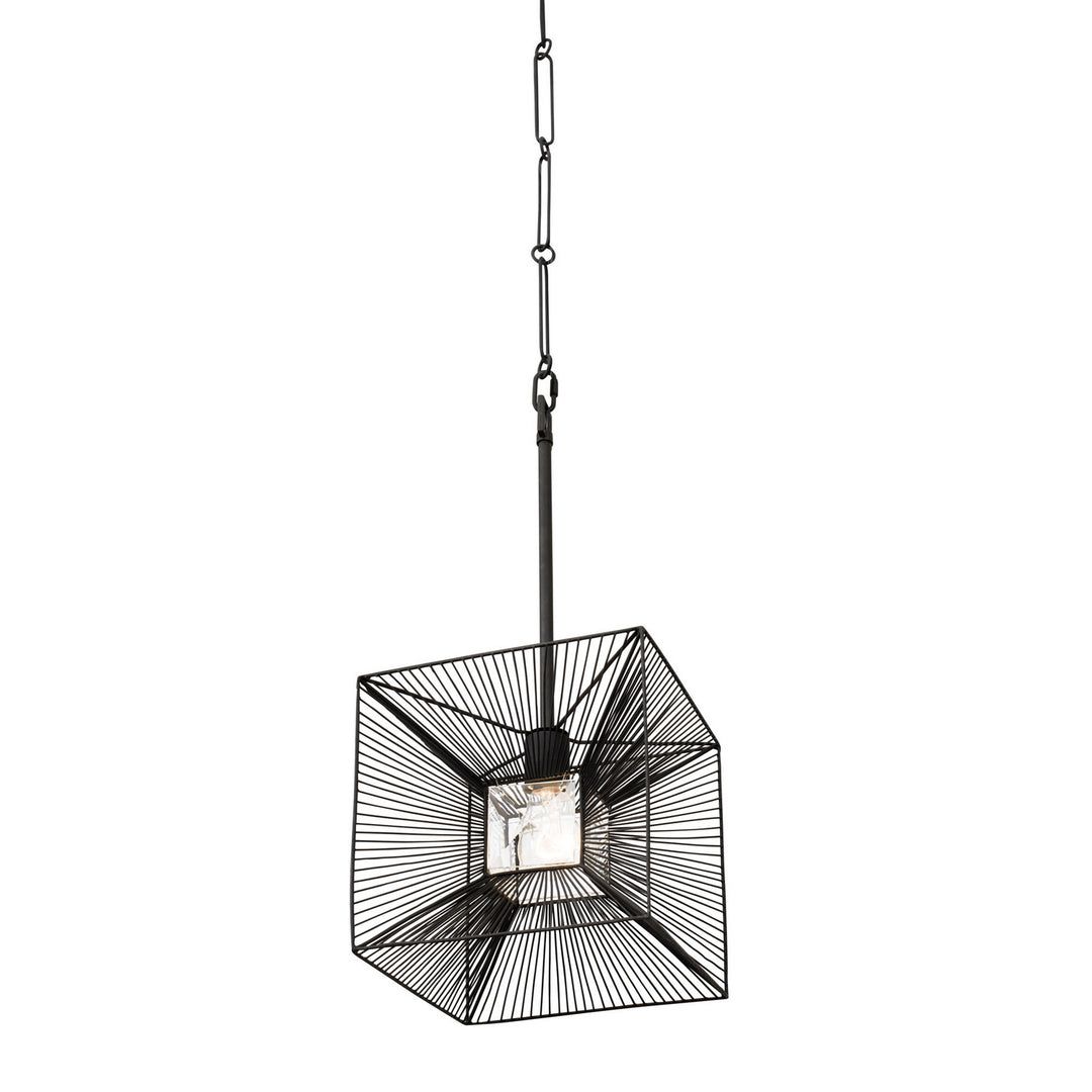 Varaluz Arcade 366P01CB Pendant Light - Carbon
