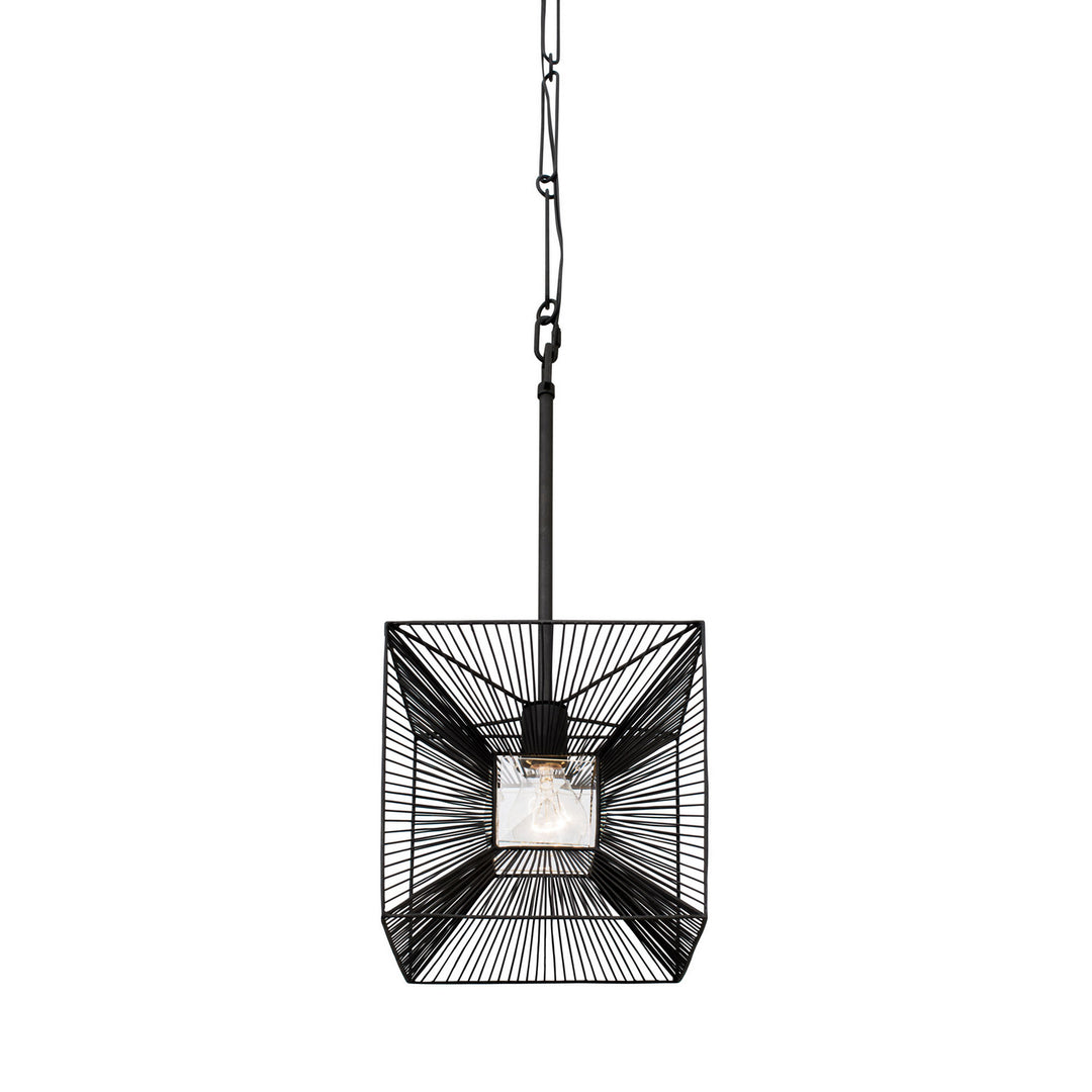 Varaluz Arcade 366P01CB Pendant Light - Carbon