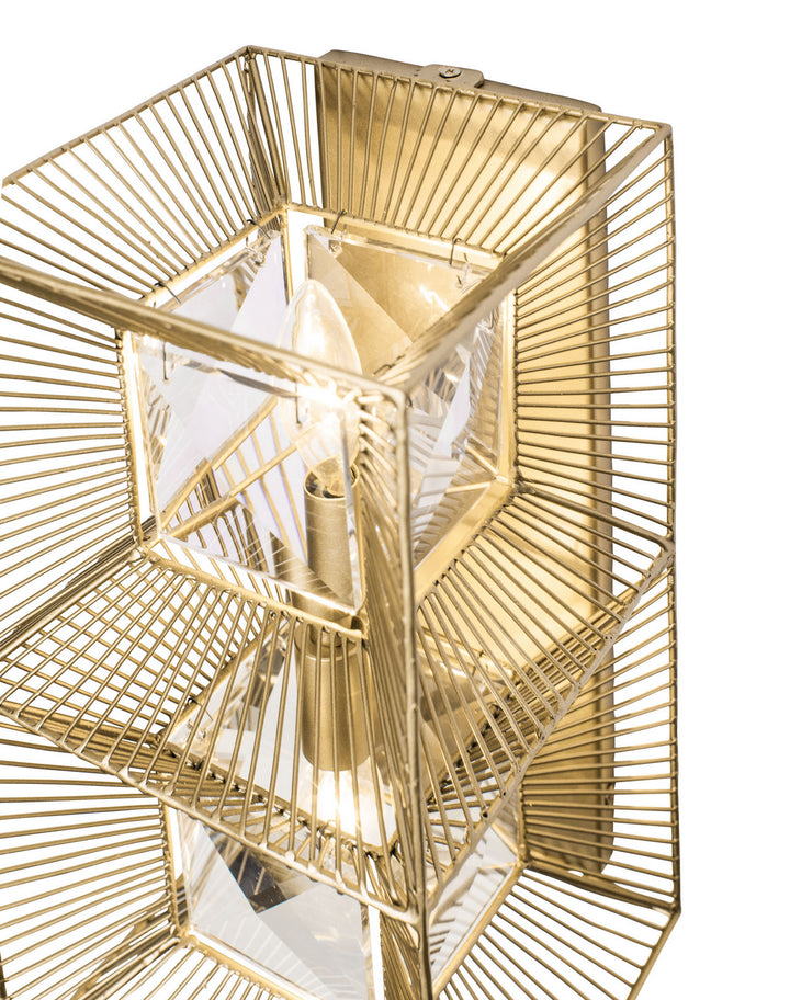 Varaluz Arcade 366W02FG Wall Sconce Light - French Gold