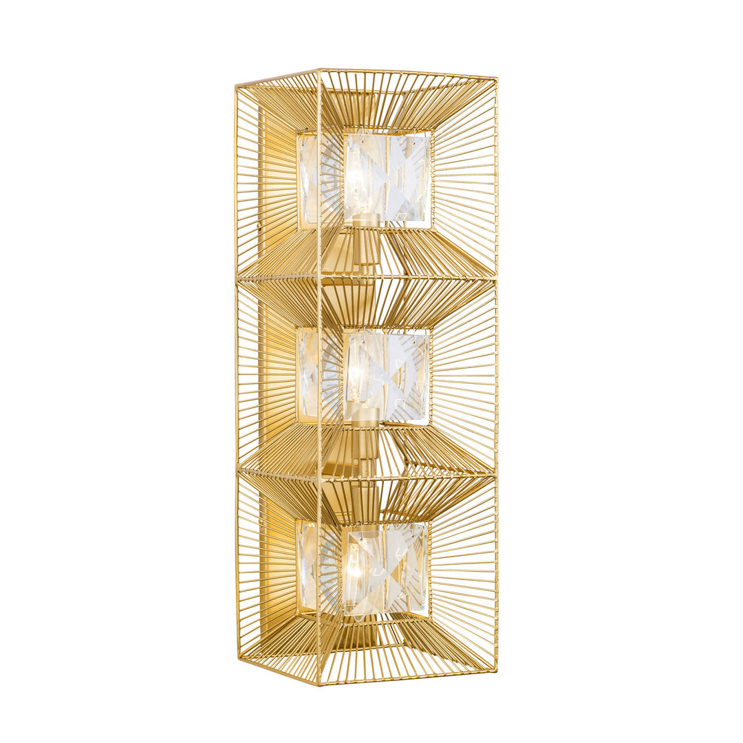 Varaluz Arcade 366W03FG Wall Sconce Light - French Gold