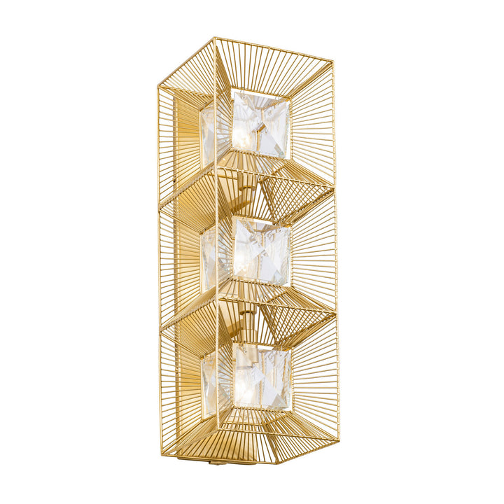 Varaluz Arcade 366W03FG Wall Sconce Light - French Gold