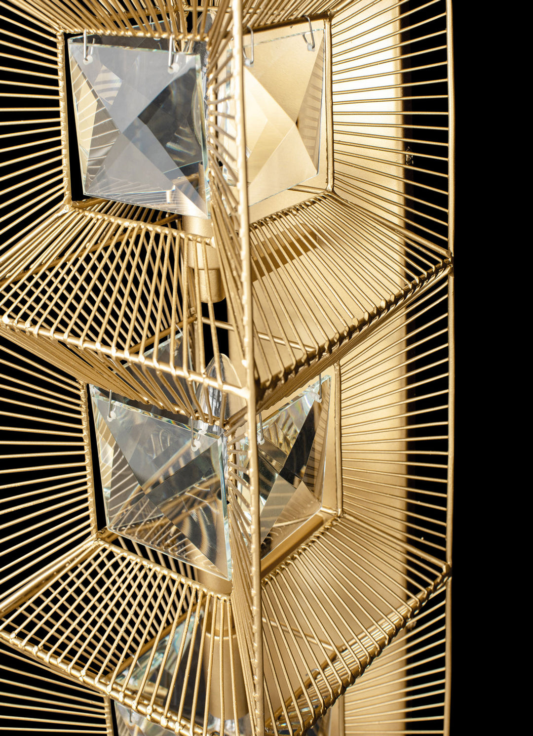 Varaluz Arcade 366W03FG Wall Sconce Light - French Gold