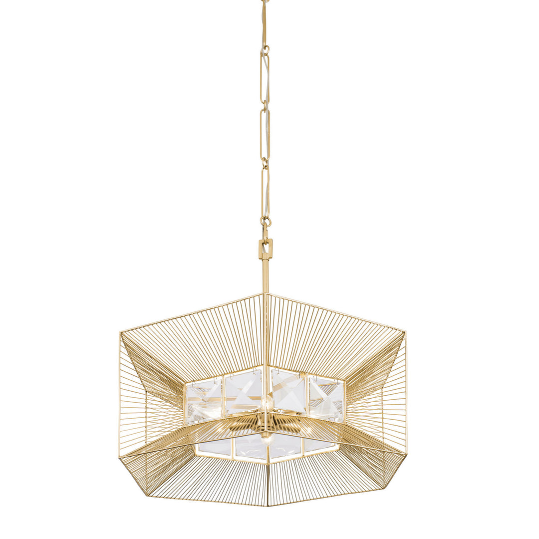 Varaluz Arcade 366P06FG Pendant Light - French Gold