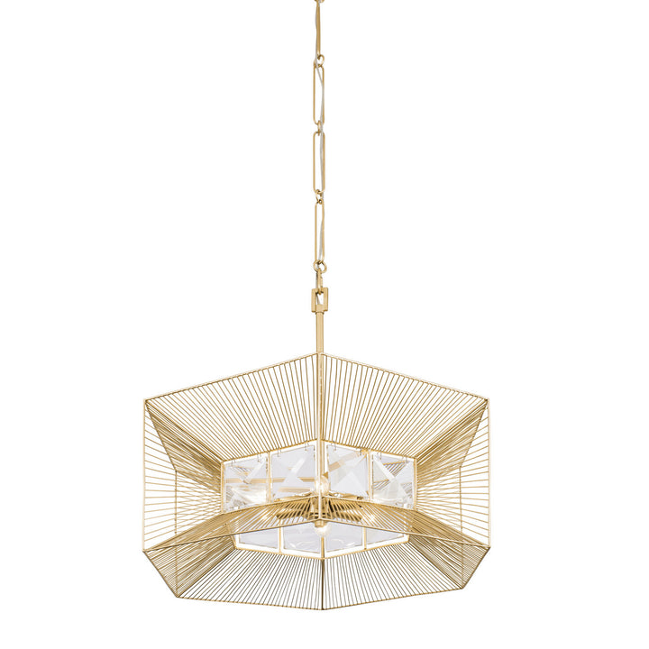 Varaluz Arcade 366P06FG Pendant Light - French Gold