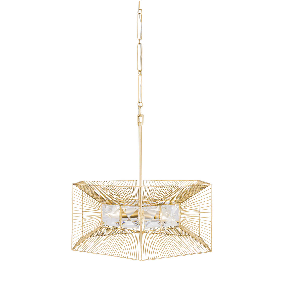 Varaluz Arcade 366P06FG Pendant Light - French Gold