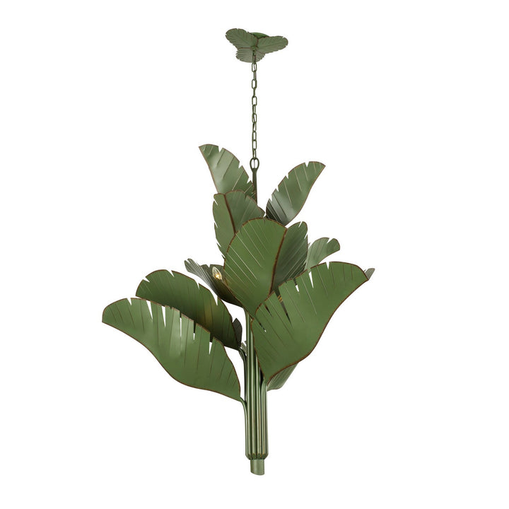 Varaluz Banana Leaf 901C12 Chandelier Light - Banana Leaf