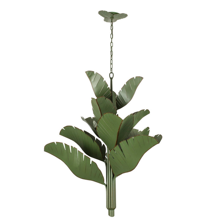 Varaluz Banana Leaf 901C12 Chandelier Light - Banana Leaf