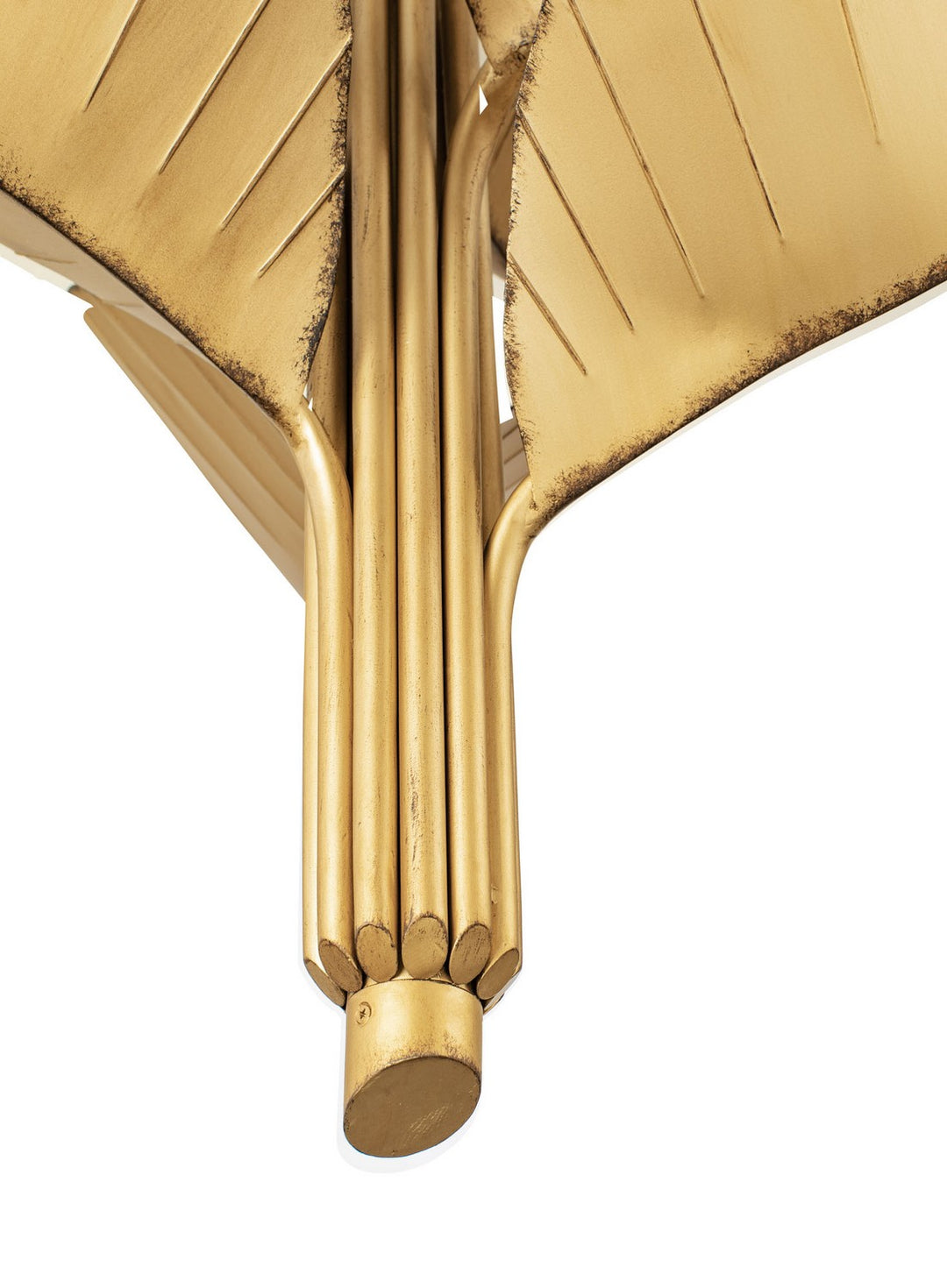 Varaluz Banana Leaf 901C12GO Chandelier Light - Gold