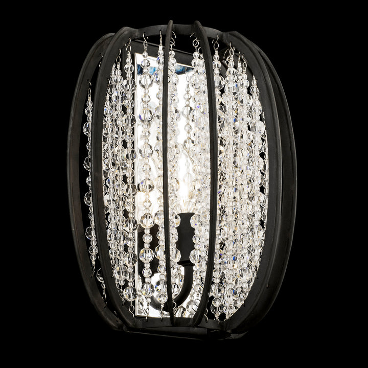 Varaluz Caesar 367W01CB Wall Sconce Light - Carbon