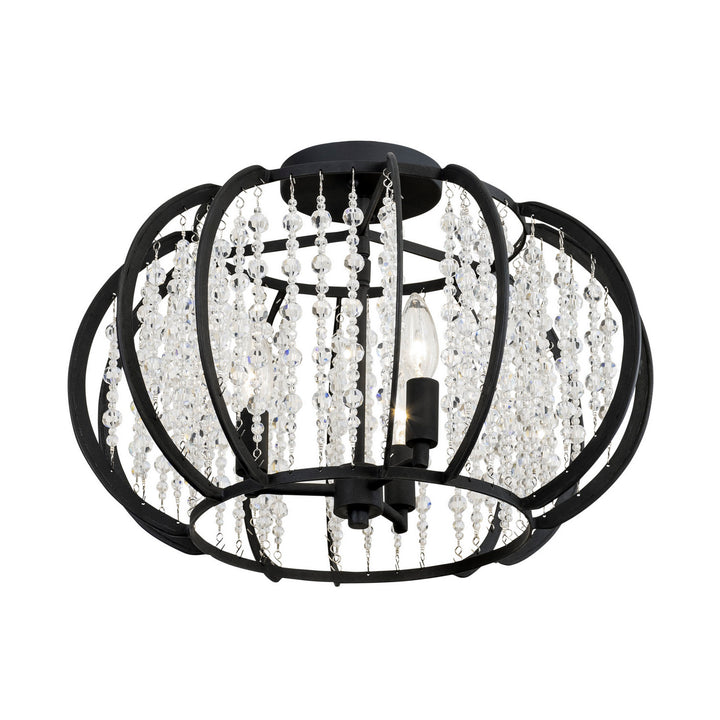 Varaluz Caesar 367S03CB Ceiling Light - Carbon