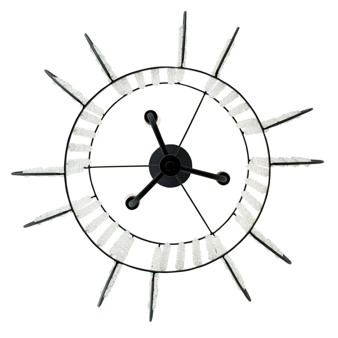 Varaluz Caesar 367P03CB Chandelier Light - Carbon