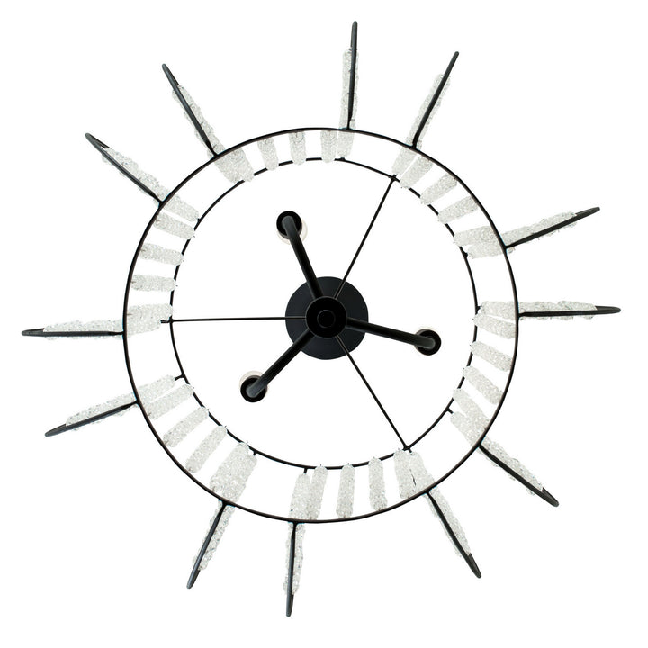 Varaluz Caesar 367P03CB Chandelier Light - Carbon