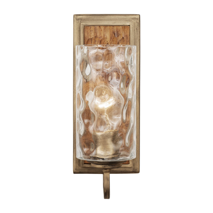 Varaluz Hammer Time 371W01HGC Wall Sconce Light - Havana Gold/Cinnamon