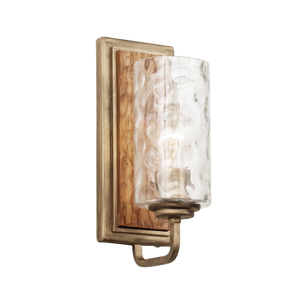 Varaluz Hammer Time 371W01HGC Wall Sconce Light - Havana Gold/Cinnamon
