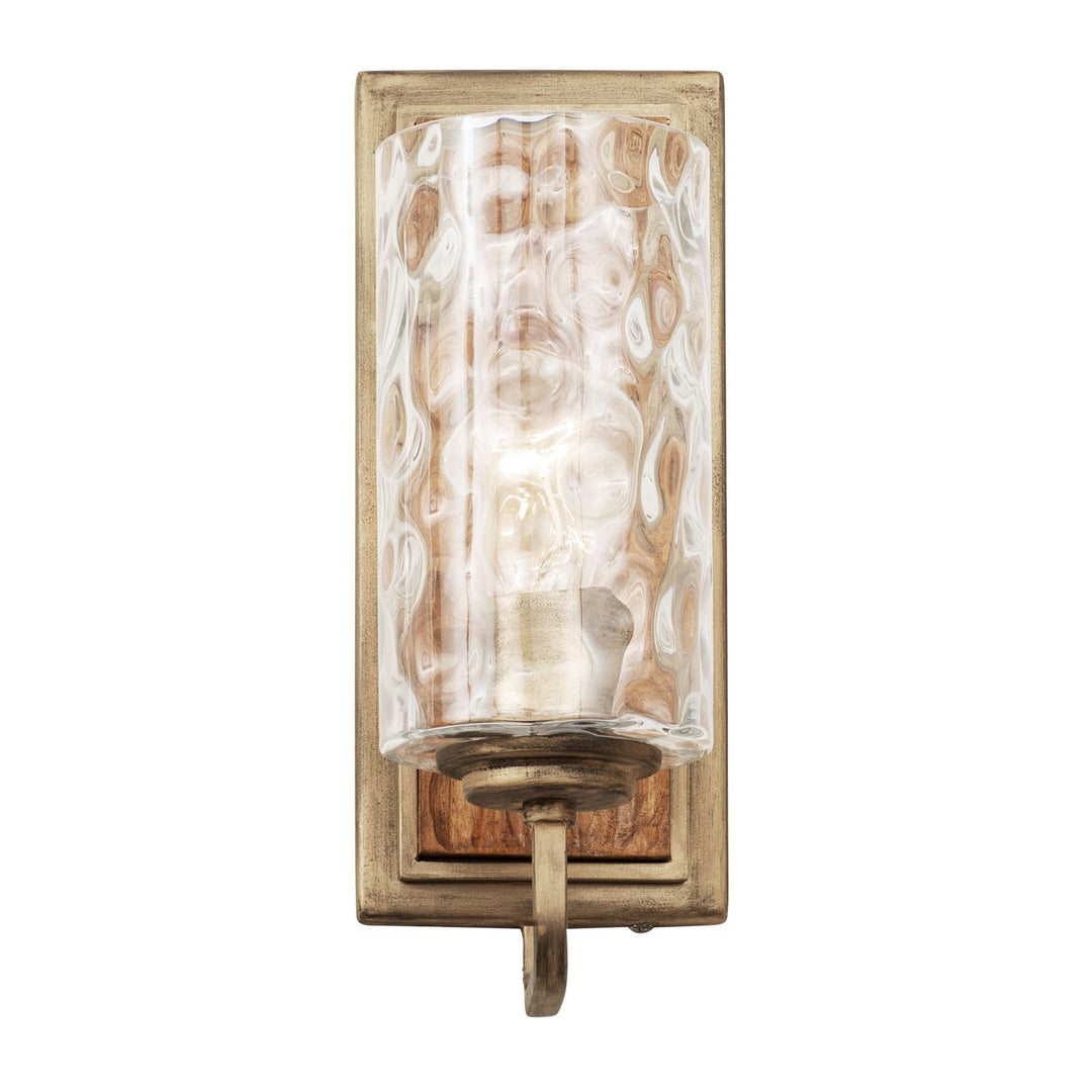 Varaluz Hammer Time 371W01HGC Wall Sconce Light - Havana Gold/Cinnamon