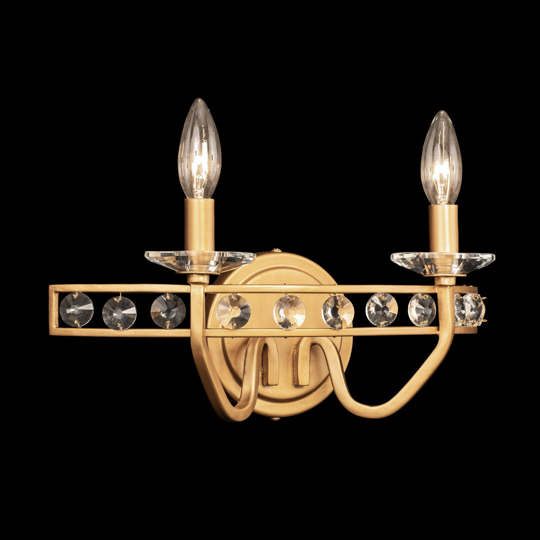 Varaluz Monroe 363B02AG Wall Sconce Light - Antique Gold