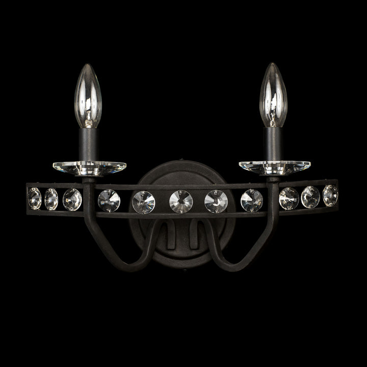 Varaluz Monroe 363B02CB Wall Sconce Light - Carbon