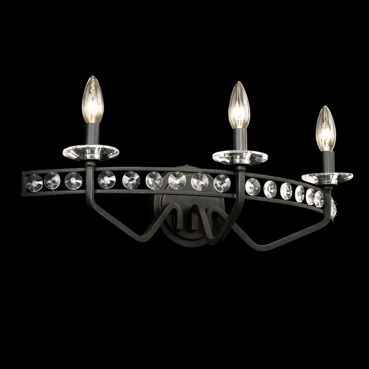 Varaluz Monroe 363B03CB Bath Vanity Light 22 in. wide - Carbon