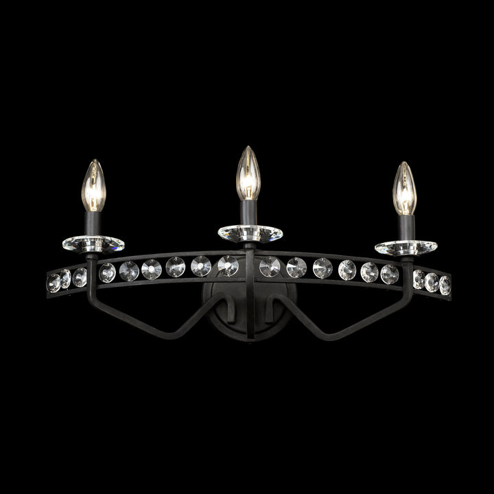 Varaluz Monroe 363B03CB Bath Vanity Light 22 in. wide - Carbon