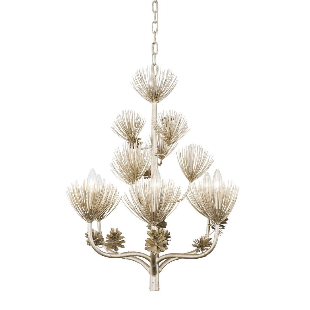 Varaluz Pinion 365C06ZG Chandelier Light - Zen Gold