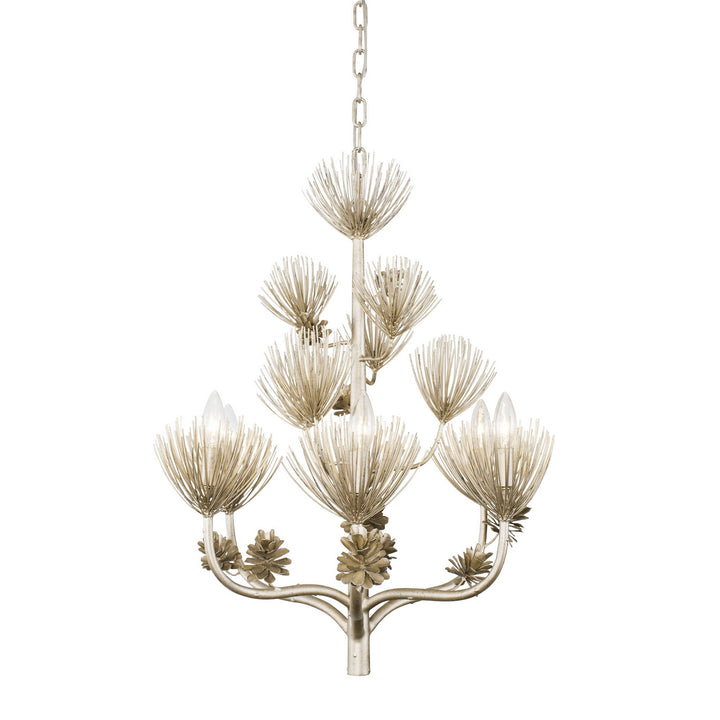 Varaluz Pinion 365C06ZG Chandelier Light - Zen Gold