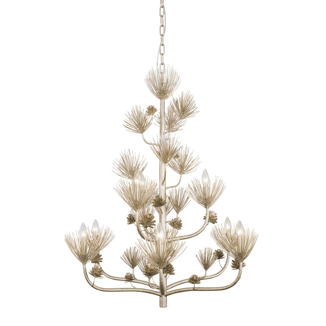 Varaluz Pinion 365C09ZG Chandelier Light - Zen Gold