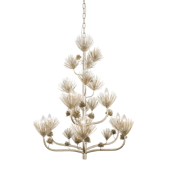 Varaluz Pinion 365C09ZG Chandelier Light - Zen Gold
