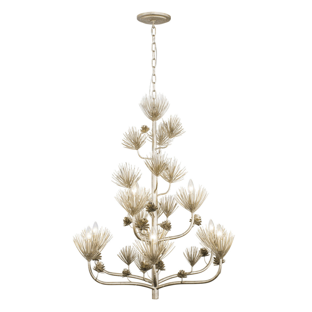 Varaluz Pinion 365C09ZG Chandelier Light - Zen Gold