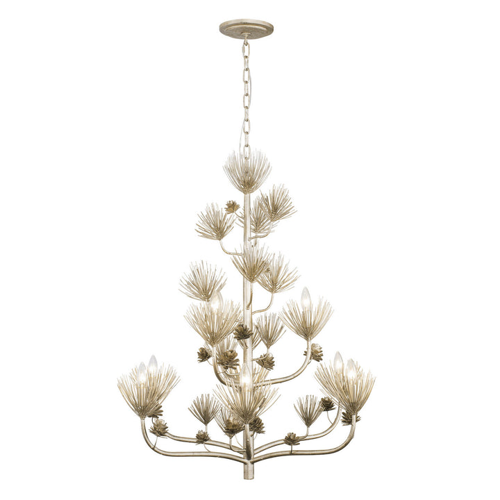 Varaluz Pinion 365C09ZG Chandelier Light - Zen Gold