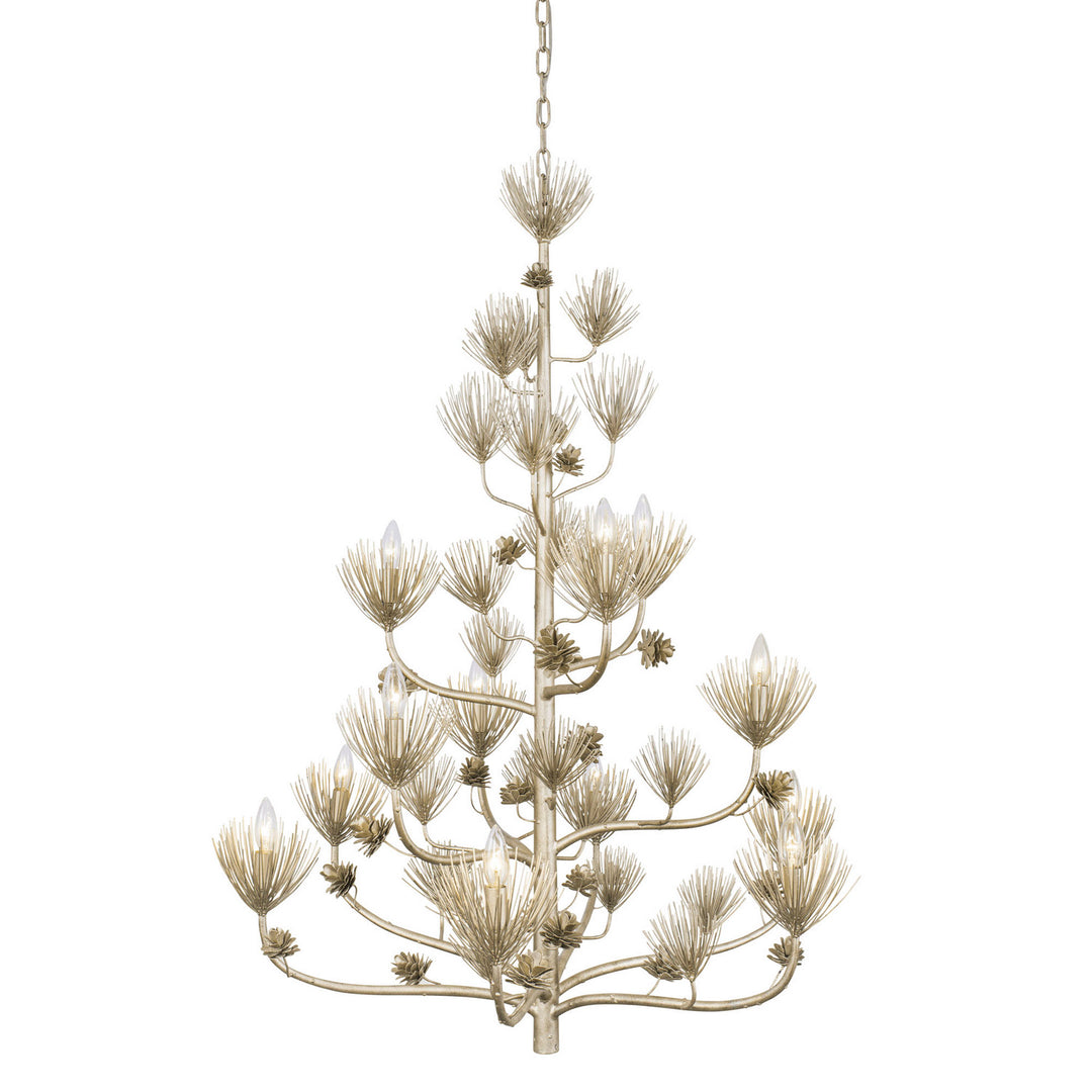Varaluz Pinion 365C12ZG Chandelier Light - Zen Gold