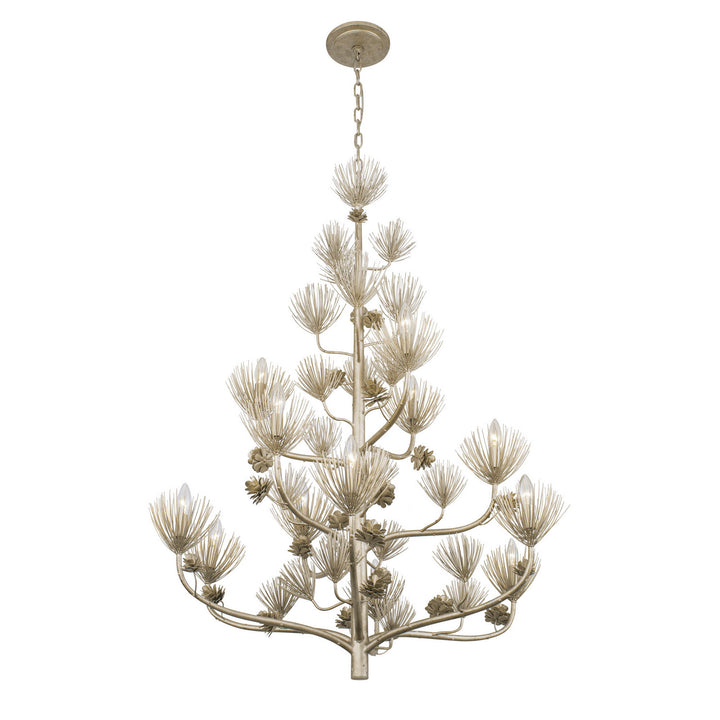 Varaluz Pinion 365C12ZG Chandelier Light - Zen Gold