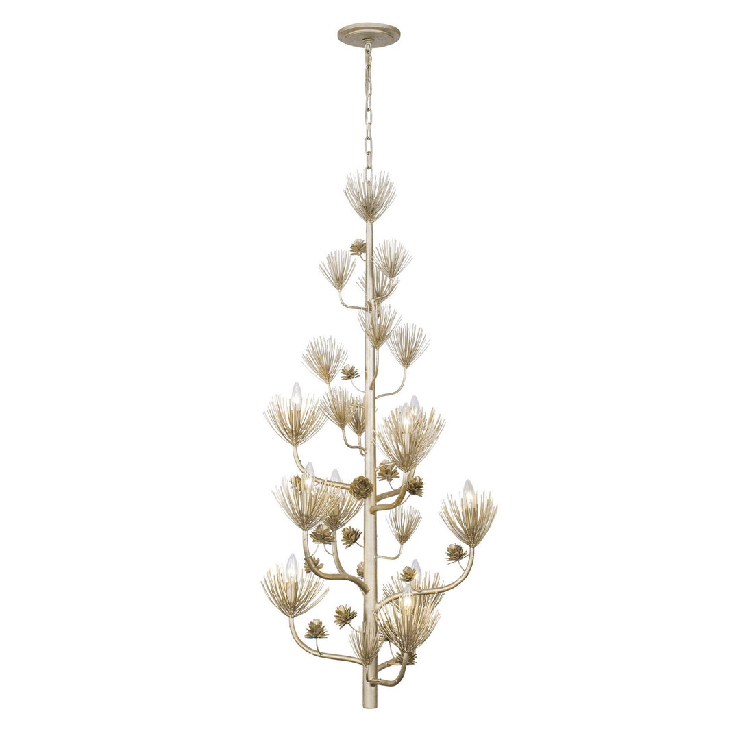 Varaluz Pinion 365F09ZG Chandelier Light - Zen Gold