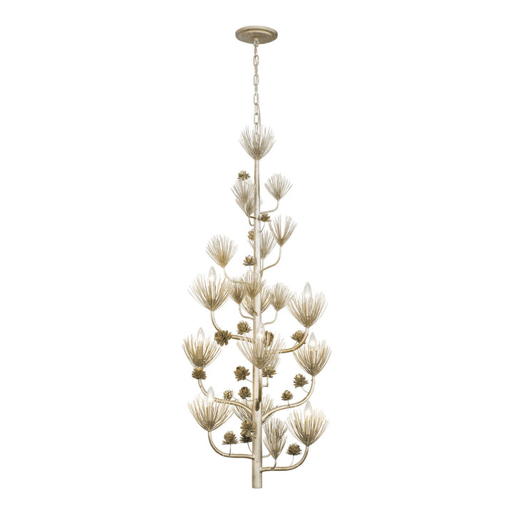 Varaluz Pinion 365F09ZG Chandelier Light - Zen Gold