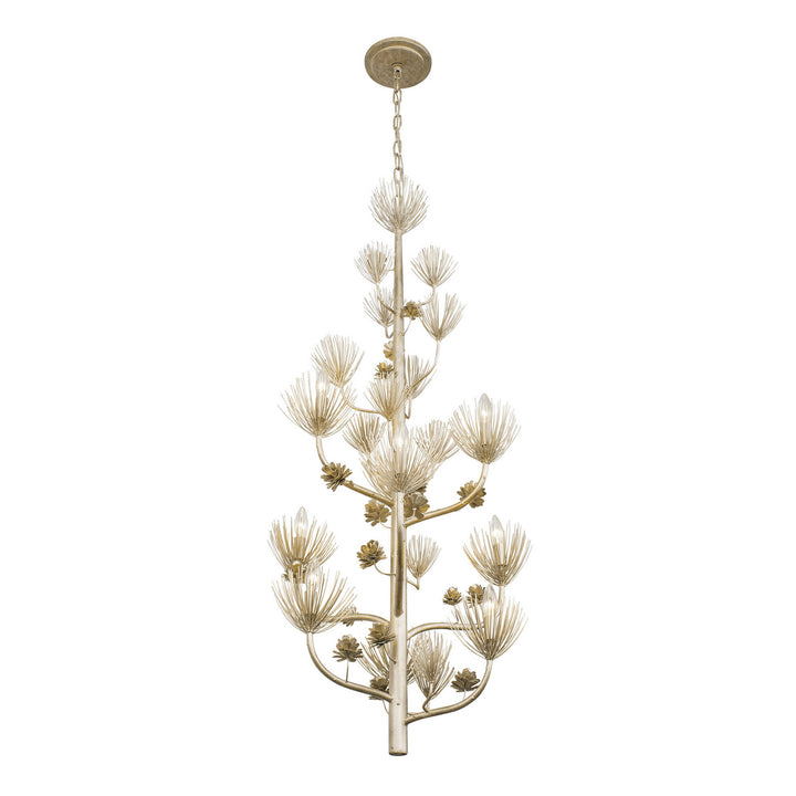 Varaluz Pinion 365F09ZG Chandelier Light - Zen Gold