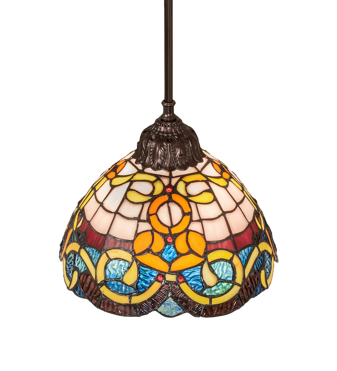 Meyda Tiffany Saturday Morning 139440 Pendant Light - Mahogany Bronze