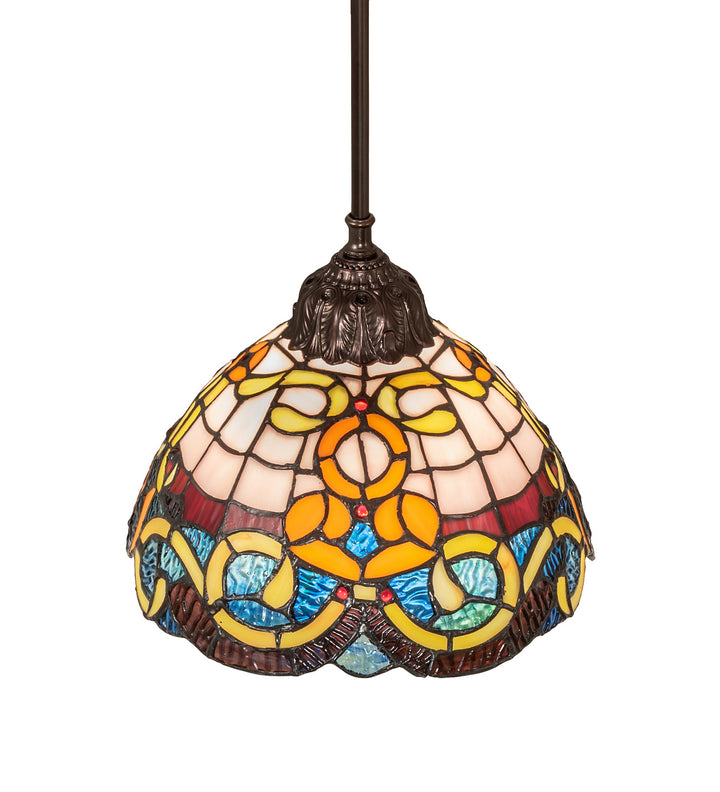 Meyda Tiffany Saturday Morning 139440 Pendant Light - Mahogany Bronze