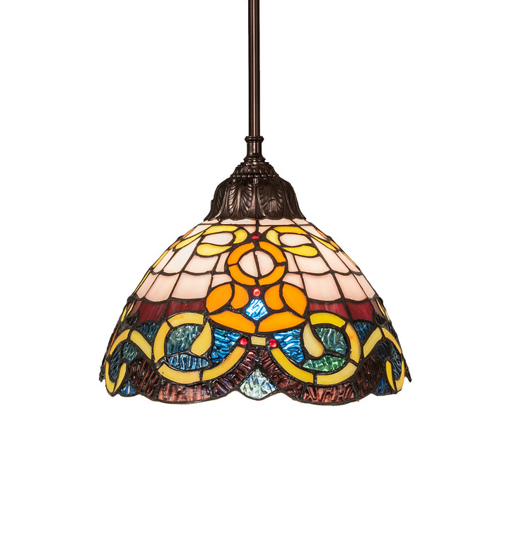 Meyda Tiffany Saturday Morning 139440 Pendant Light - Mahogany Bronze