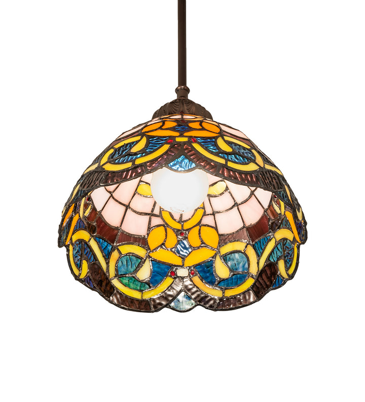 Meyda Tiffany Saturday Morning 139440 Pendant Light - Mahogany Bronze