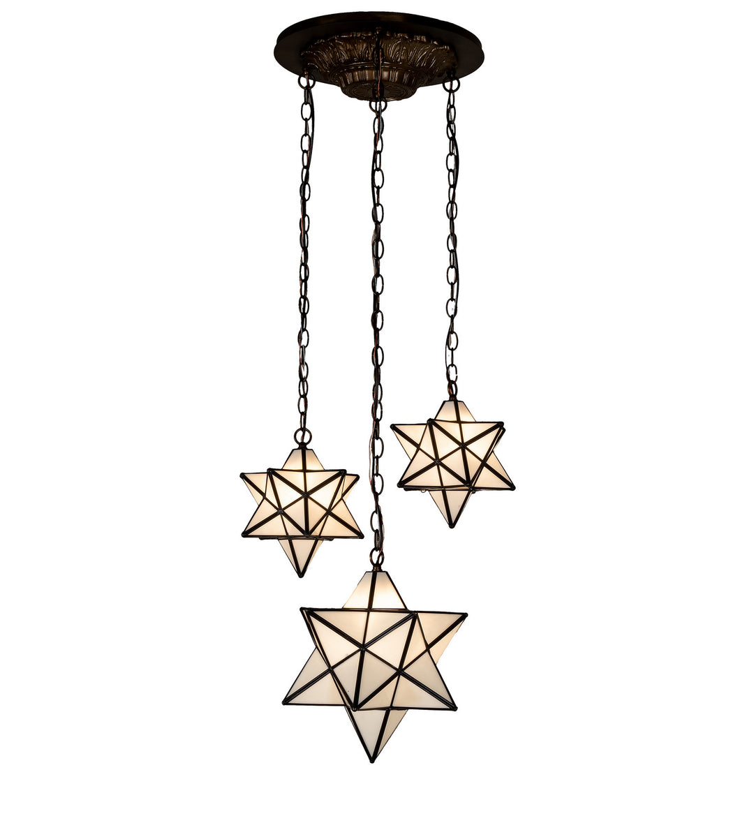 Meyda Tiffany Moravian Star 239858 Pendant Light - Antique Copper