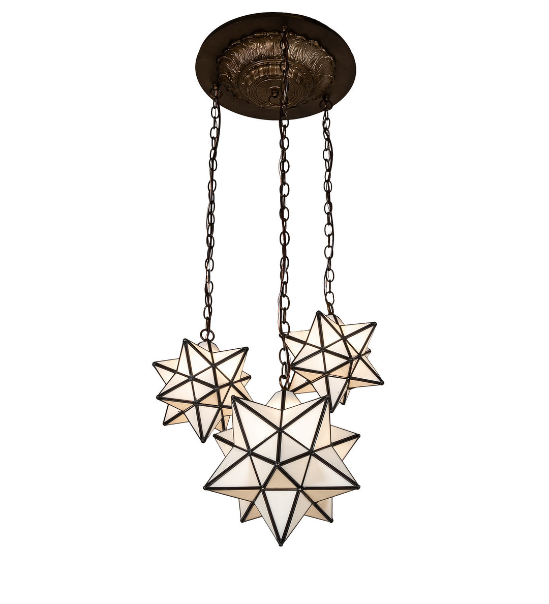 Meyda Tiffany Moravian Star 239858 Pendant Light - Antique Copper