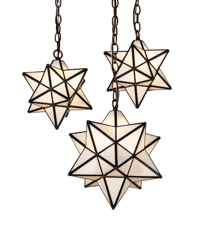 Meyda Tiffany Moravian Star 239858 Pendant Light - Antique Copper