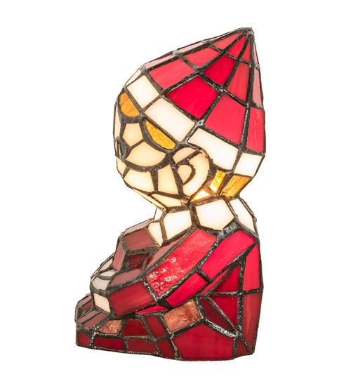 Meyda Tiffany Lighting 240398 Elf One Light Mini Lamp Lamp Bronze / Dark