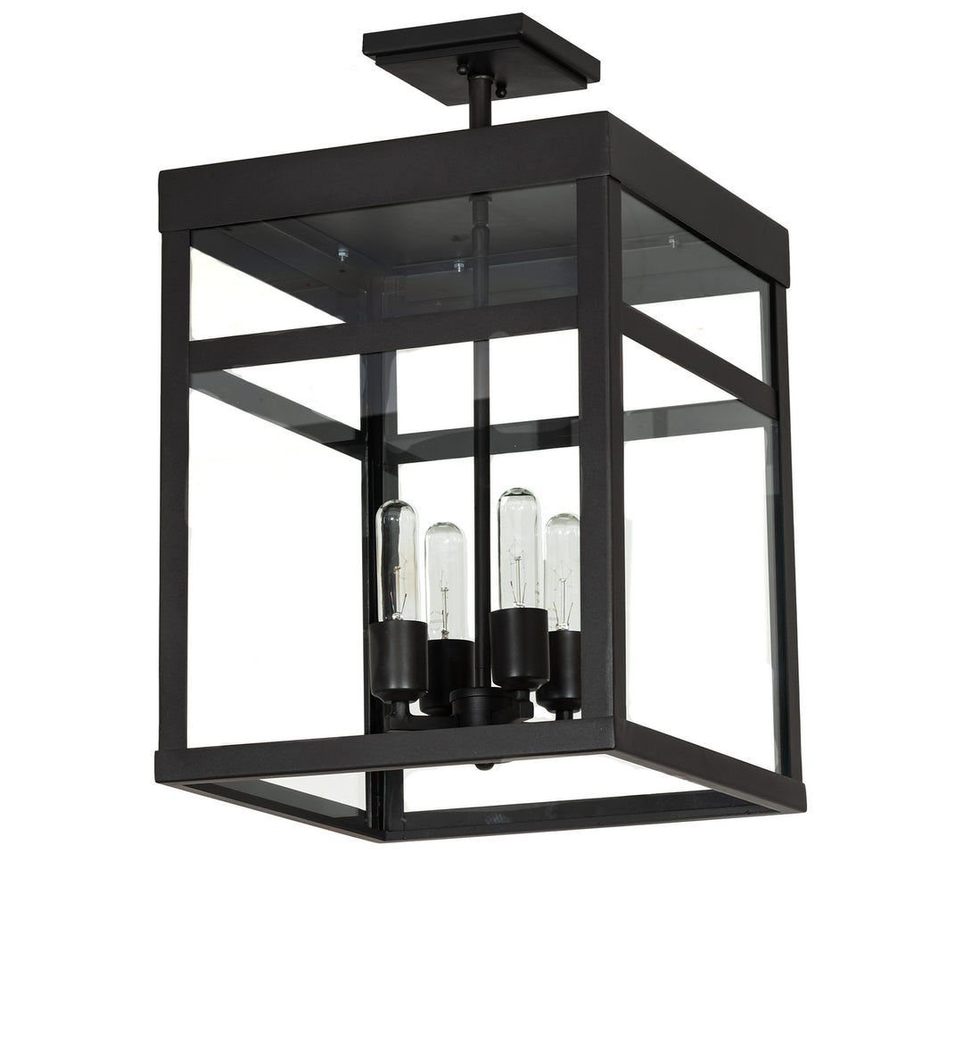 Meyda Tiffany Quadrato 246442 Ceiling Light - Wrought Iron