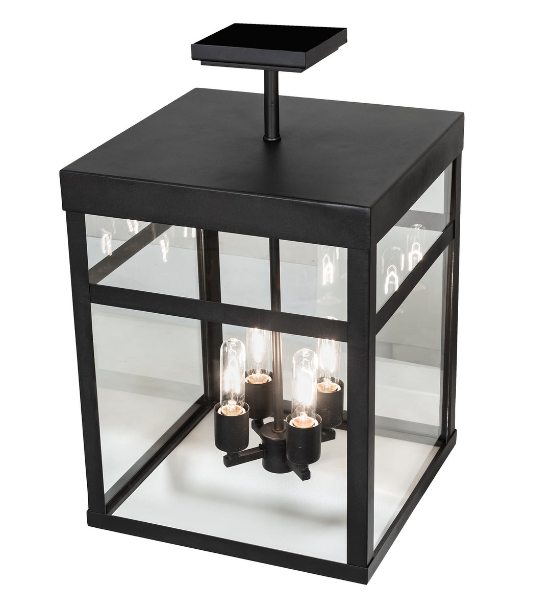 Meyda Tiffany Quadrato 246442 Ceiling Light - Wrought Iron