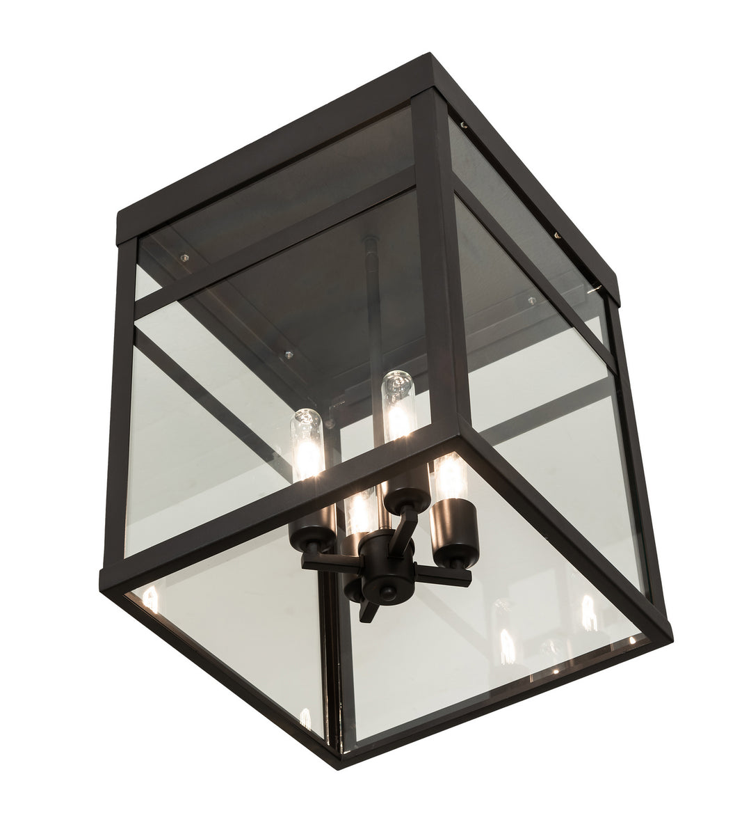 Meyda Tiffany Quadrato 246442 Ceiling Light - Wrought Iron