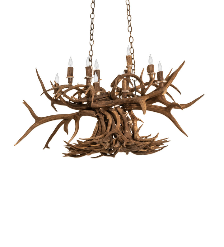 Meyda Tiffany Antlers 247232 Chandelier Light - Antique Copper