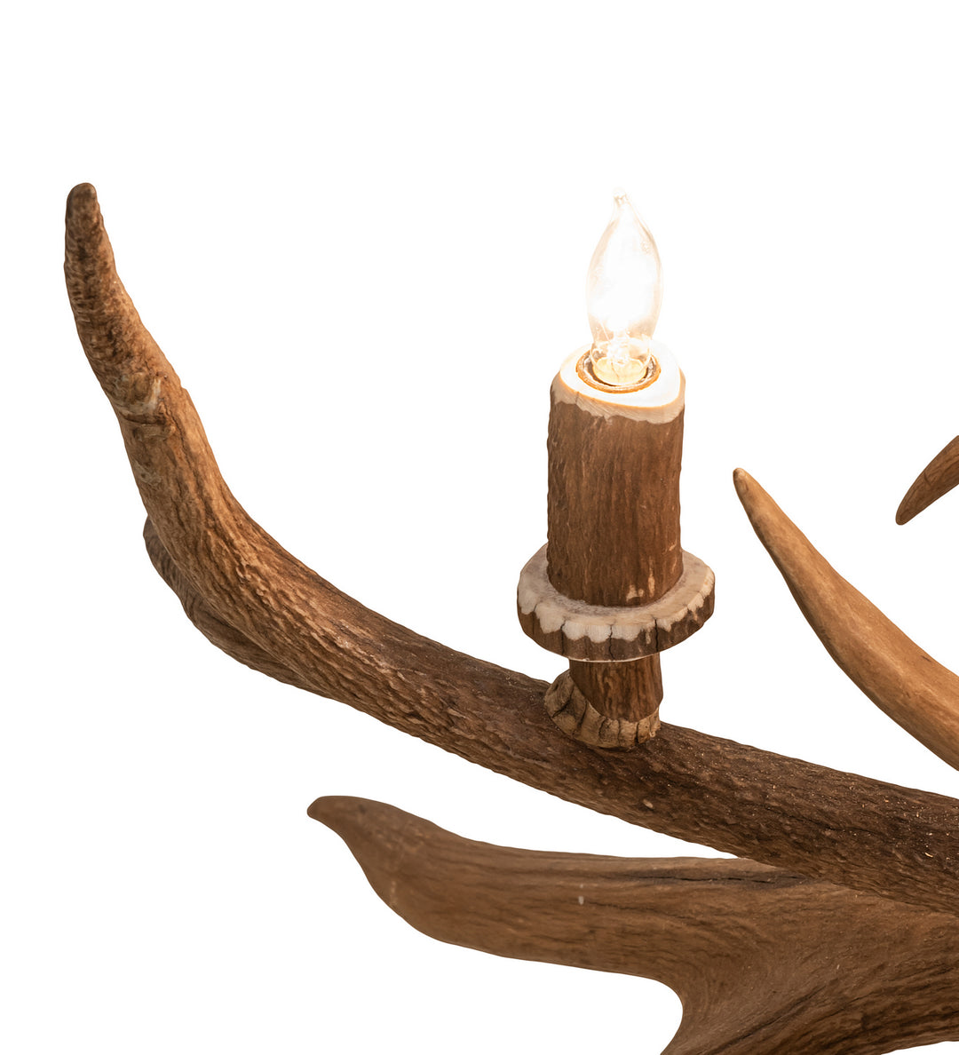 Meyda Tiffany Antlers 247232 Chandelier Light - Antique Copper